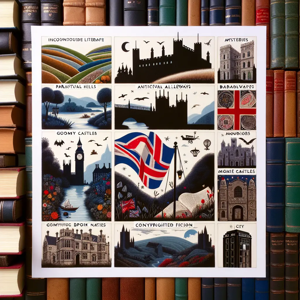 Representation of Exploring the Literary Landscapes of the UK: A Journey Through Iconic Book Settings