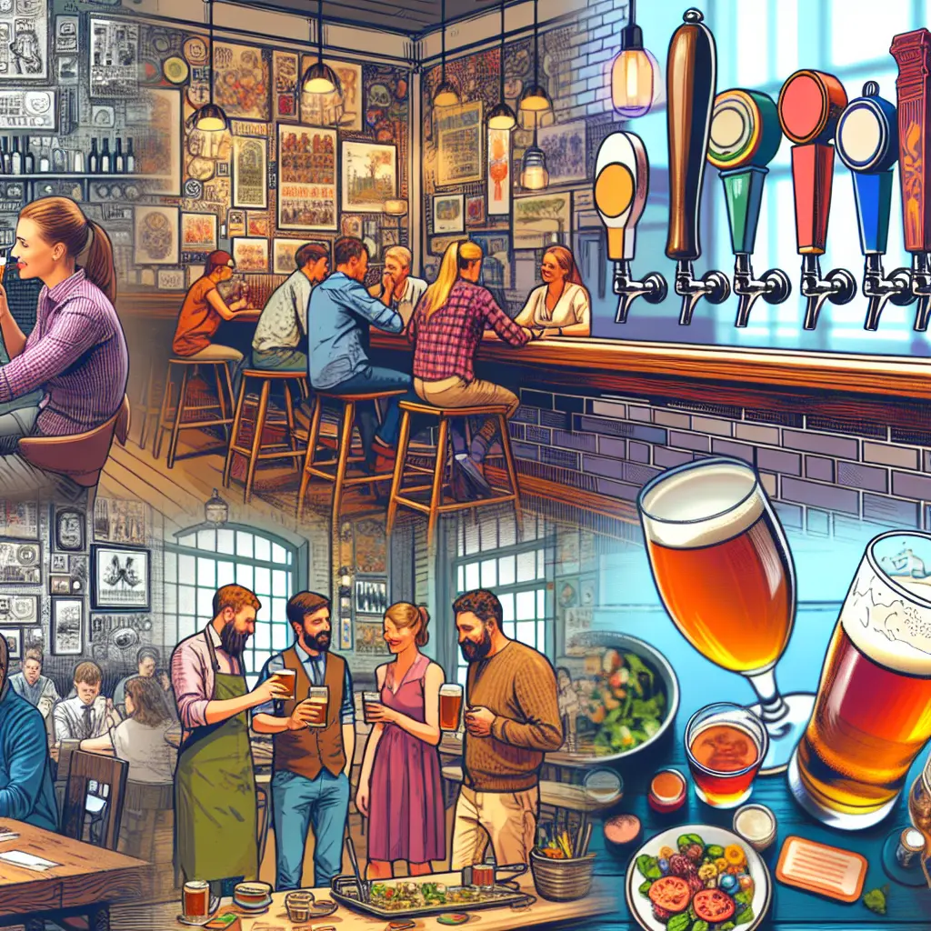 Representation of Exploring the Thriving Craft Beer Scene in the UK