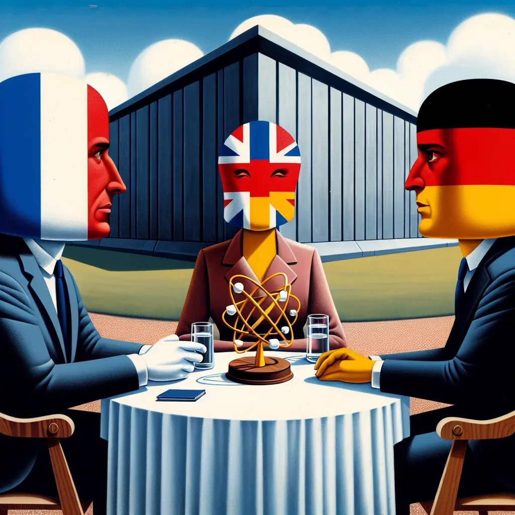 Representation of France, Germany, and UK threaten sanctions on Iran if nuclear deal is not reached