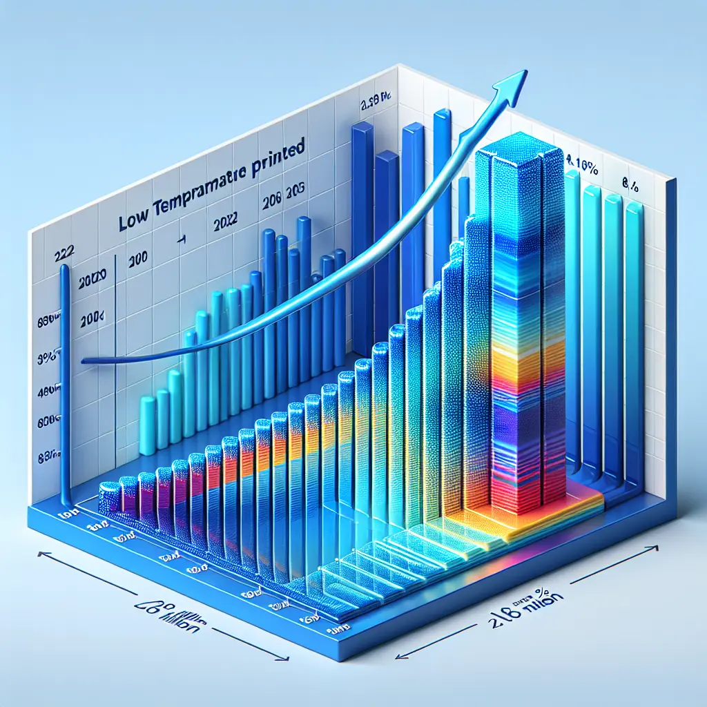 Representation of Global Low Temperature Printed Glass Market Projected to Grow from USD 720 Million to USD 1.6 Billion by 2034 at 8.3% CAGR