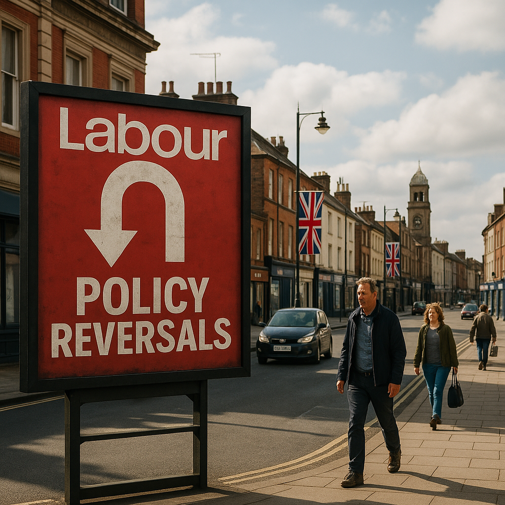 Representation of Labour’s Policy Reversals and What’s Happening Across the United Kingdom Today