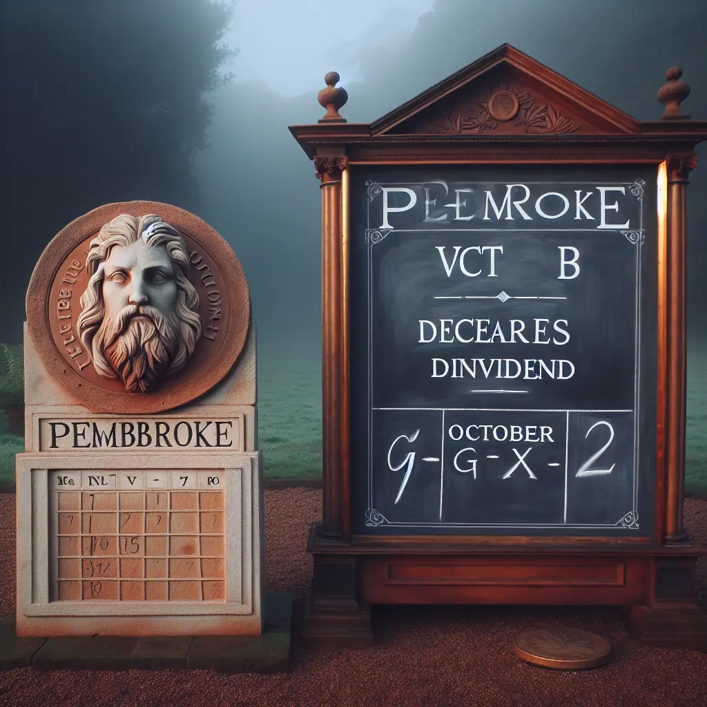 Representation of Pembroke VCT B (PEMB) Declares GBX 2 Dividend for October 4th