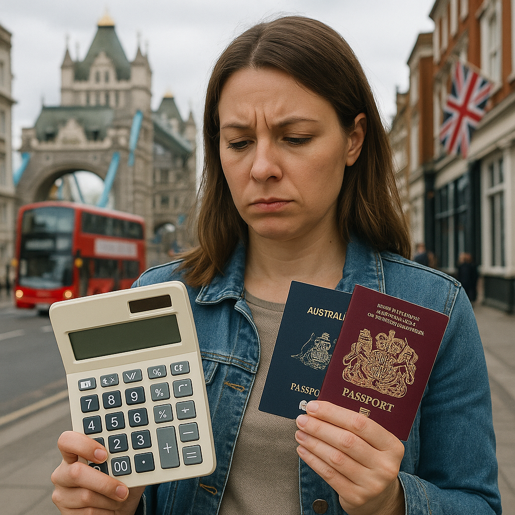 Representation of Rising UK travel expenses impact Australians with dual British or Irish citizenship