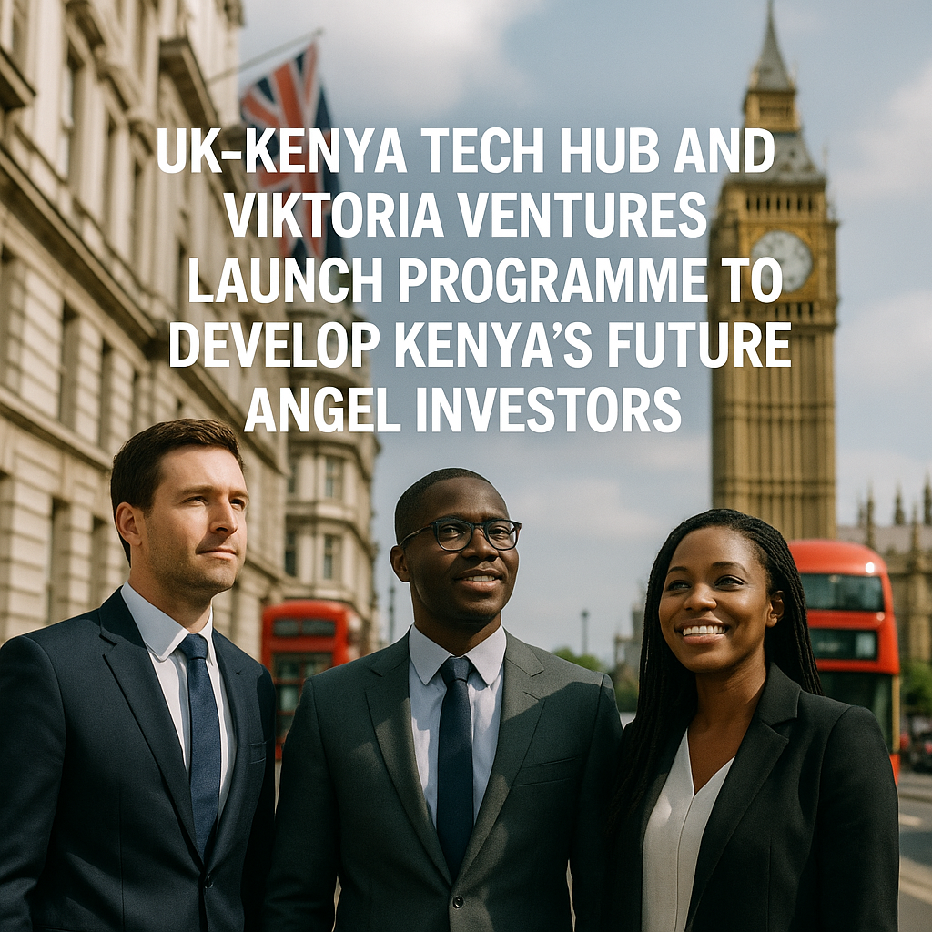 Representation of UK–Kenya Tech Hub and Viktoria Ventures launch programme to develop Kenya’s future angel investors